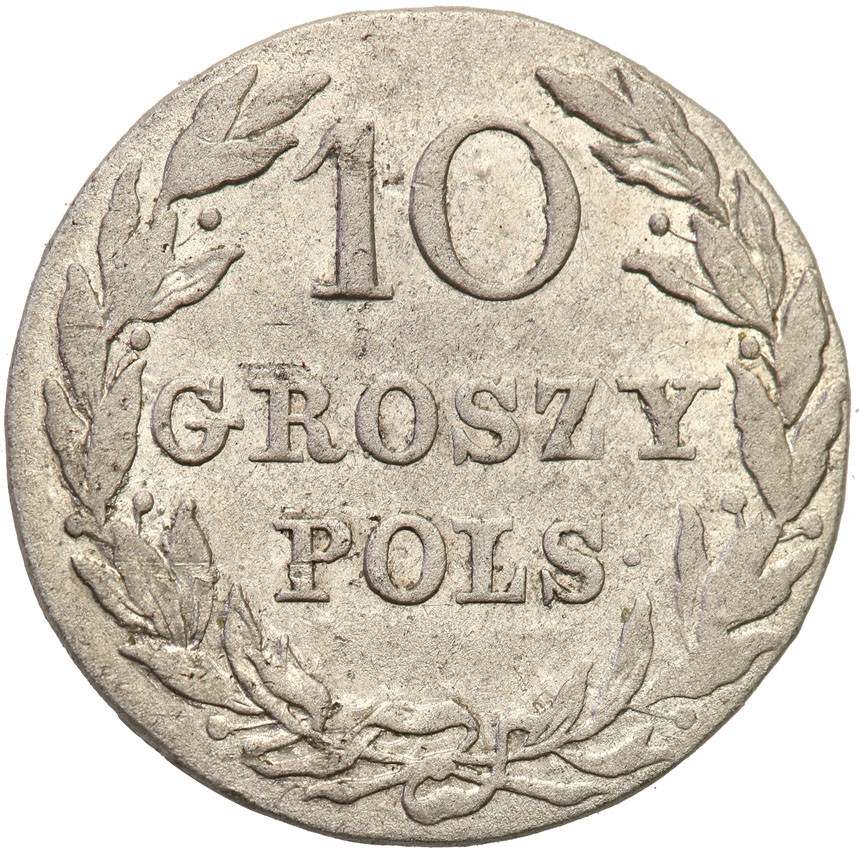 Polska XIX w./Rosja. 10 groszy 1816 IB, Warszawa